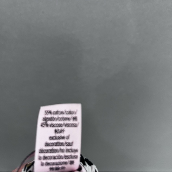 Victoria’s Secret Black Animal Print Gold Dot Lace Hem Pajama Pants - Picture 10 of 14